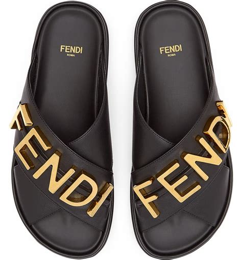 fendi shoes slip on|Fendi sandals for women.